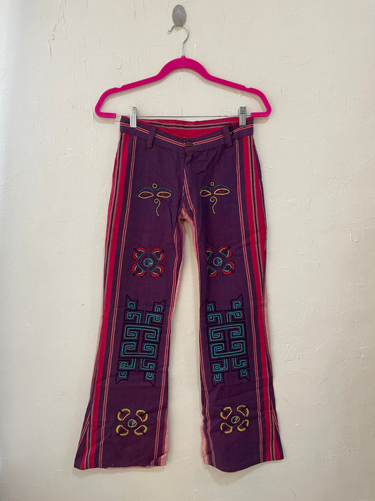 Tribal Flared Pants (W28)