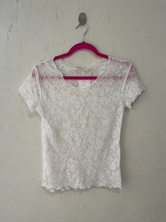 Rene x Derby Lace  Top (S/M)